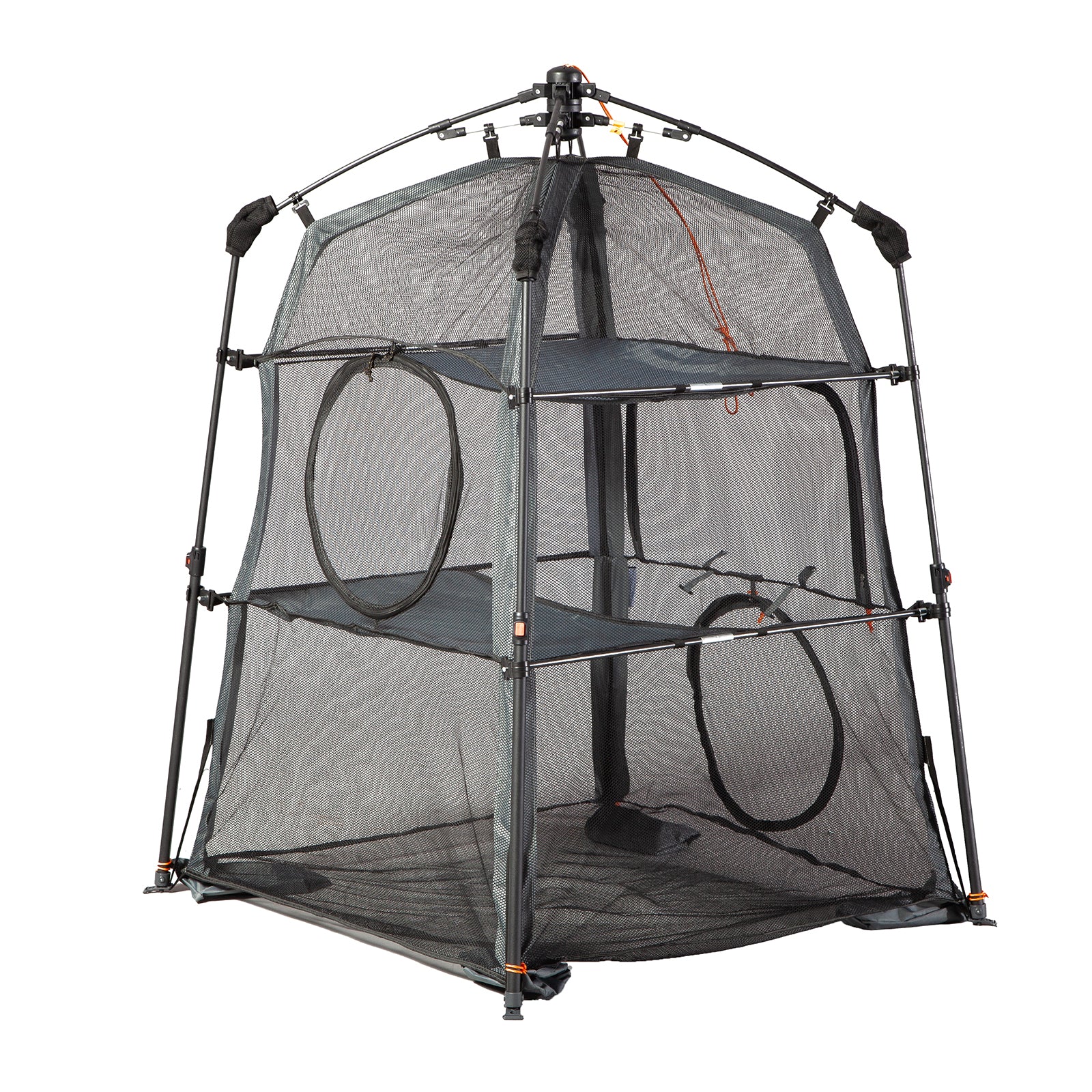 cat play tents Purrfect PlayTower Portable Outdoor Cat Tower