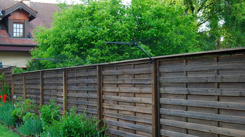 cat proof fence topper