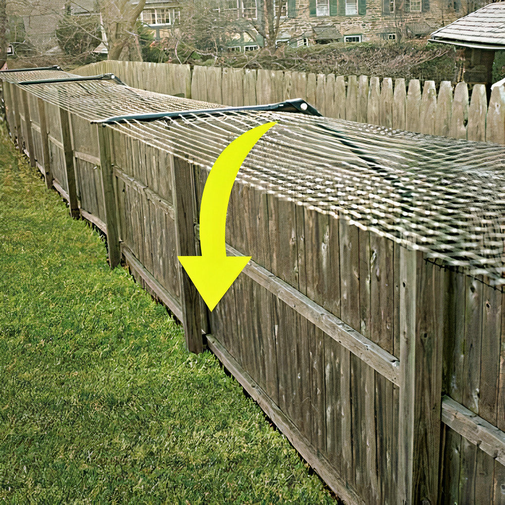 Existing Fence Conversion System Kit for Cats Cat Fencing Products Purrfect Fence 