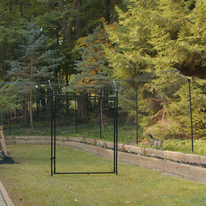 Free-Standing Cat Fence Enclosure System Cat Fence Kits Purrfect Fence
