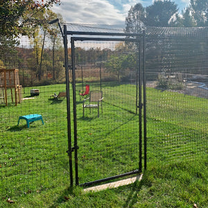 Heavy Duty Frame Gate for Freestanding Cat Fence System Cat Fence Components Purrfect Fence