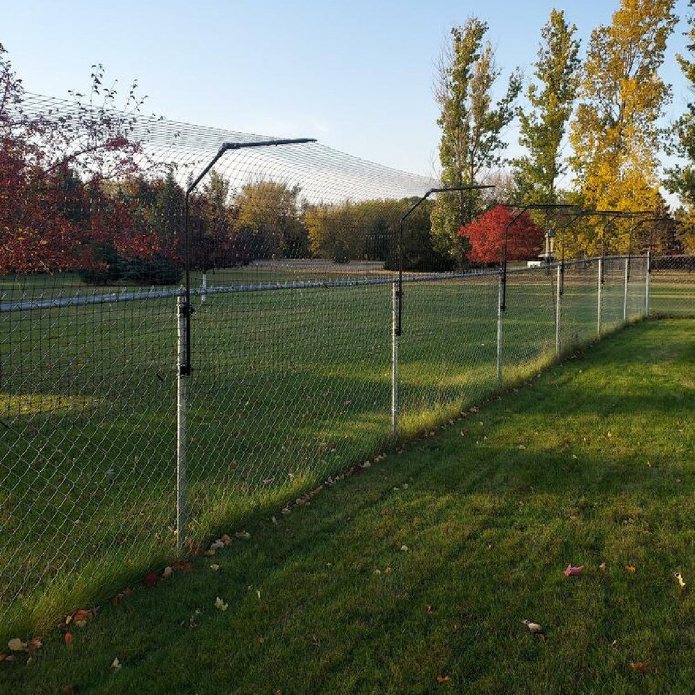 Existing Fence Conversion System for Shorter Fences Kit Cat Fencing Products Purrfect Fence