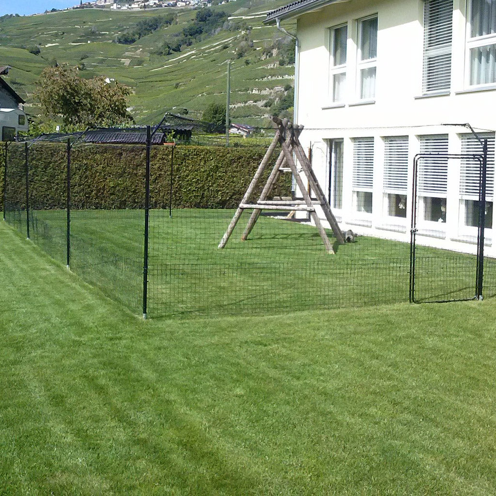 Free-Standing Cat Fence Enclosure System Cat Fence Kits Purrfect Fence