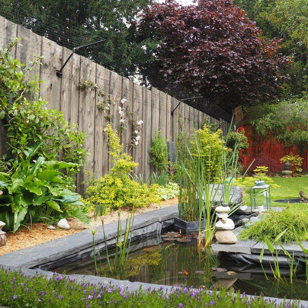 Existing Fence Conversion System Kit for Cats Cat Fencing Products Purrfect Fence