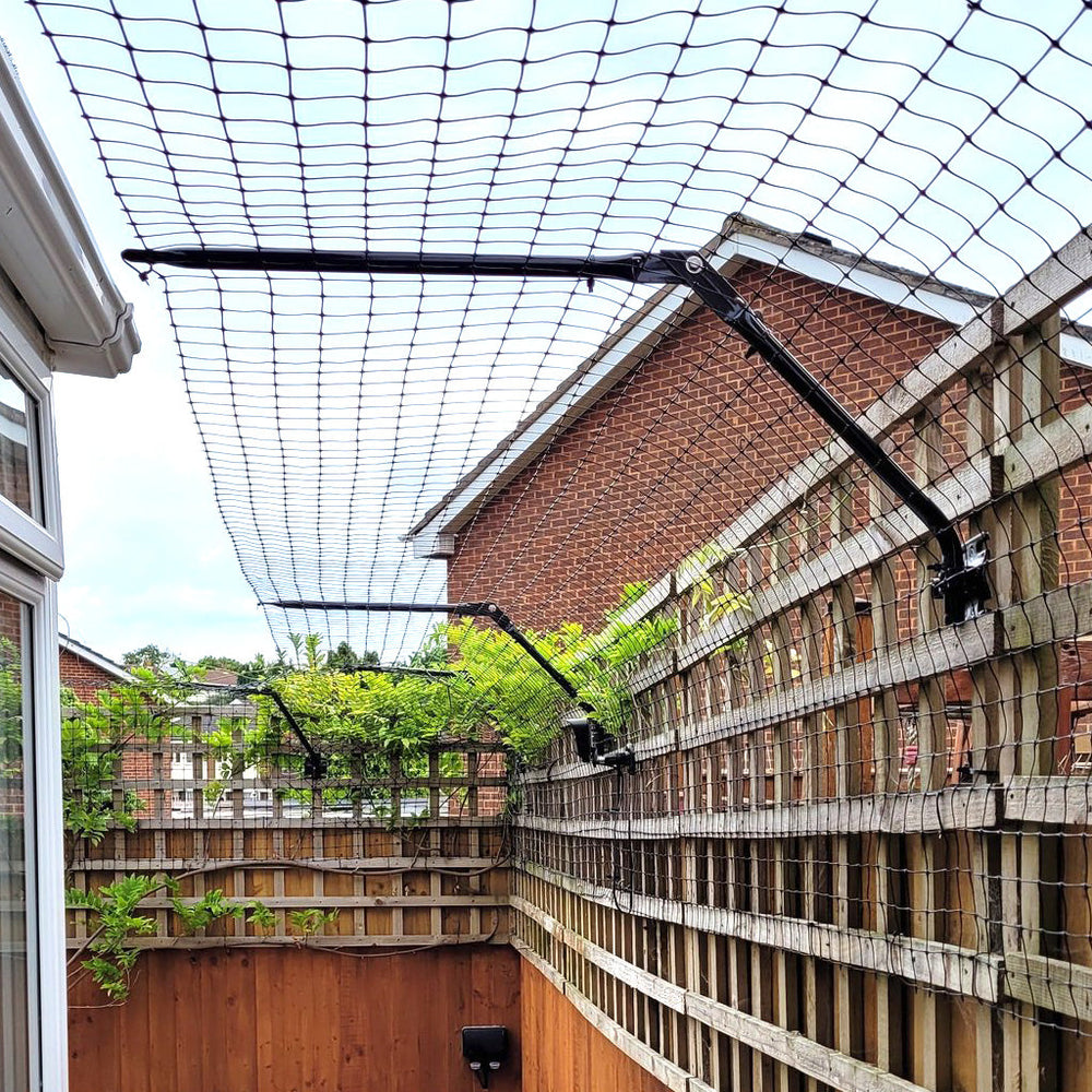 Existing Fence Conversion System Kit for Cats Cat Fencing Products Purrfect Fence