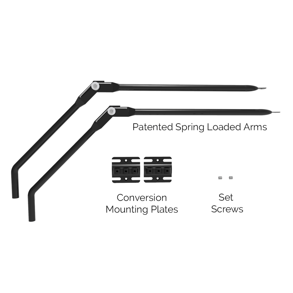 two pack arms for cat conversion system