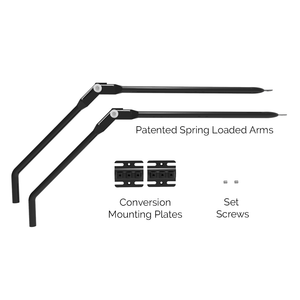 two pack arms for cat conversion system