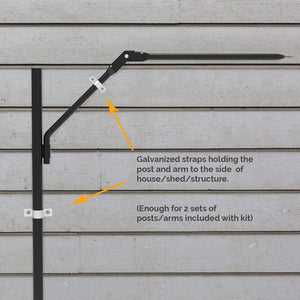 Free-Standing Cat Fence Enclosure System Cat Fence Kits Purrfect Fence
