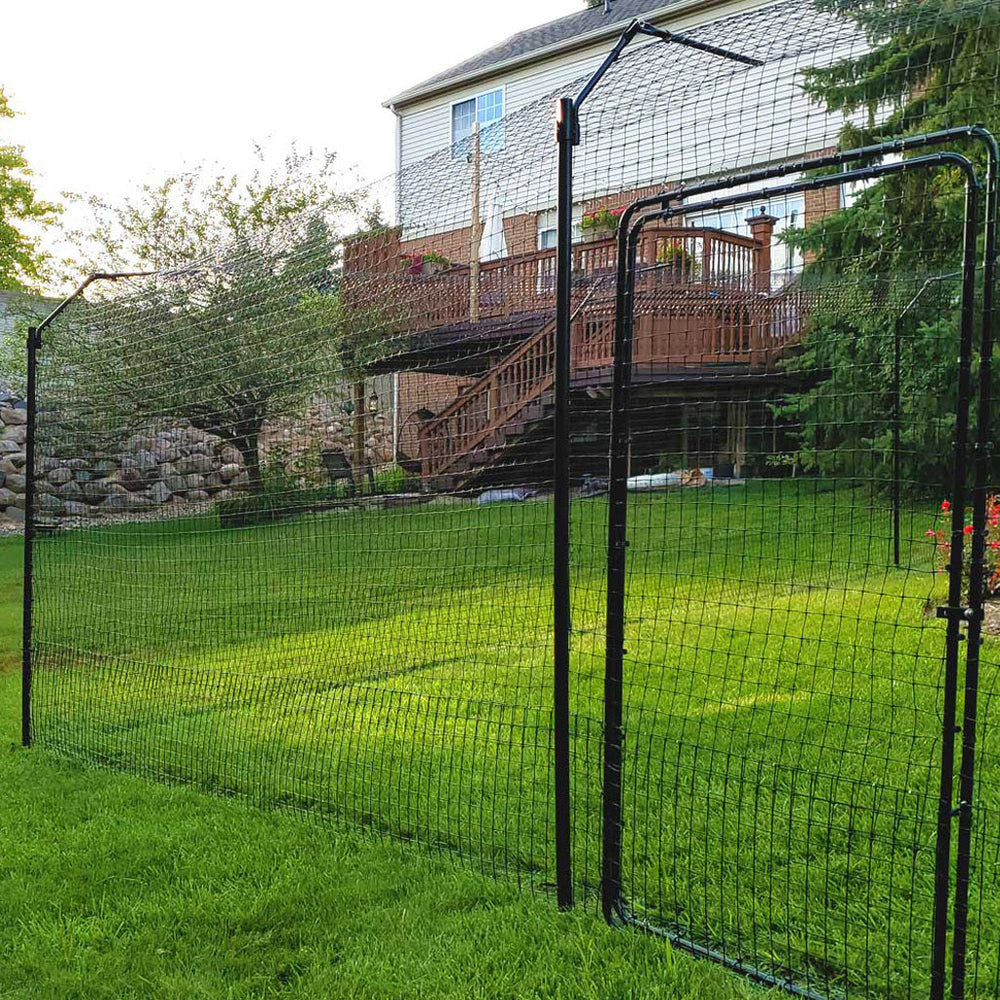 Free-Standing Cat Fence Enclosure System Cat Fence Kits Purrfect Fence