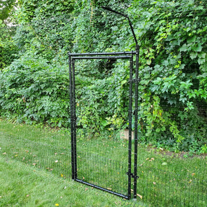 Heavy Duty Frame Gate for Freestanding Cat Fence System Cat Fence Components Purrfect Fence