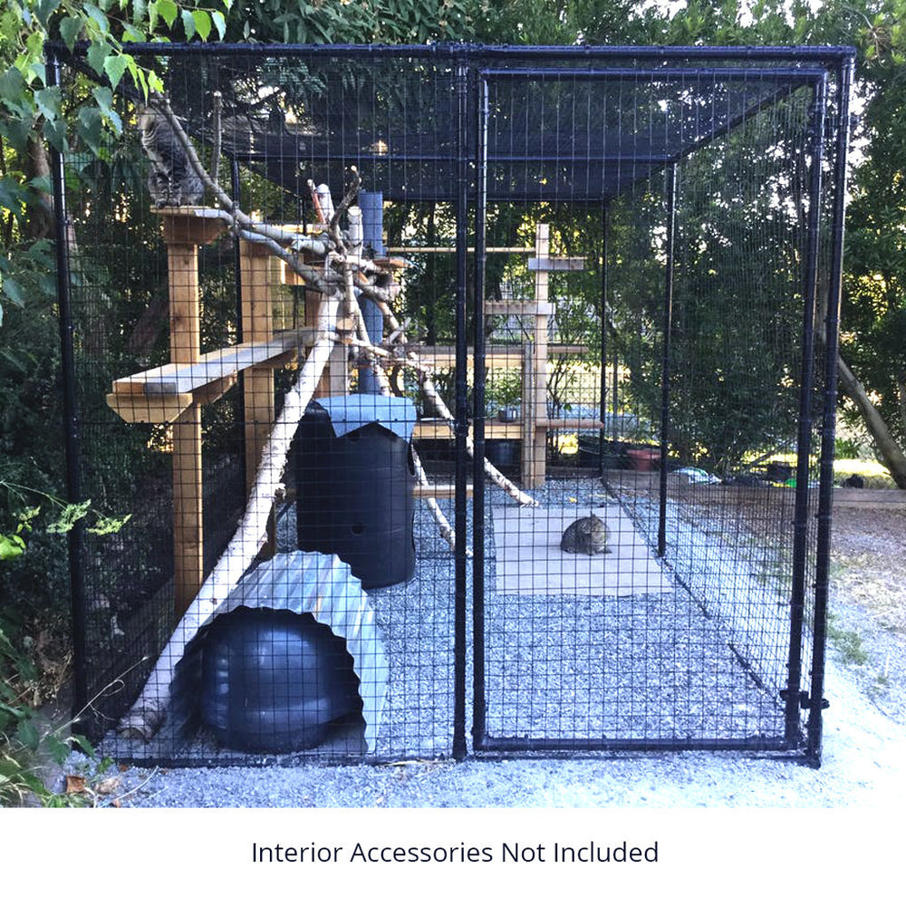 Fully Enclosed Purrfect Penthouse Cat Fencing Products Purrfect Fence