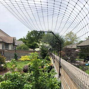 Existing Fence Conversion System for Shorter Fences Kit Cat Fencing Products Purrfect Fence