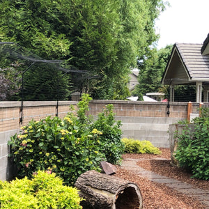 Existing Fence Conversion System for Shorter Fences Kit Cat Fencing Products Purrfect Fence