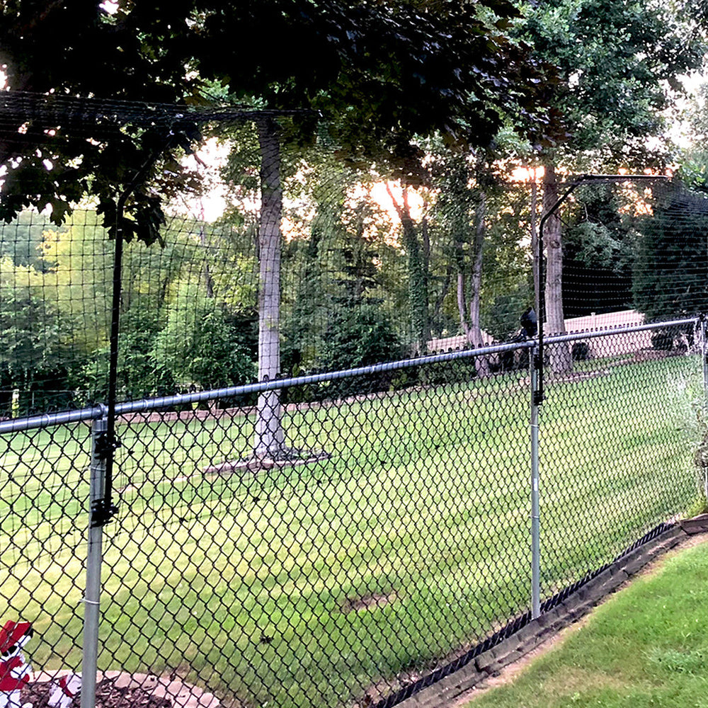 Existing Fence Conversion System for Shorter Fences Kit Cat Fencing Products Purrfect Fence