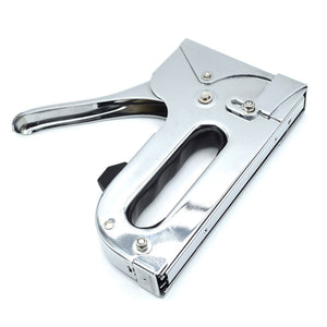 Chrome Stapler - Includes 1000 9/16 Galvanized Staples by Citadel Tools Citadel Tools