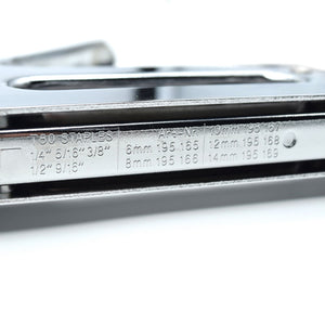 Chrome Stapler - Includes 1000 9/16 Galvanized Staples by Citadel Tools Citadel Tools