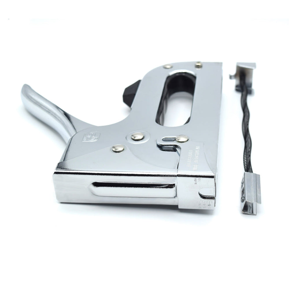 Chrome Stapler - Includes 1000 9/16 Galvanized Staples by Citadel Tools Citadel Tools