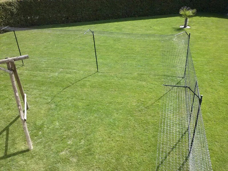 garden cat fence and a freestanding fence