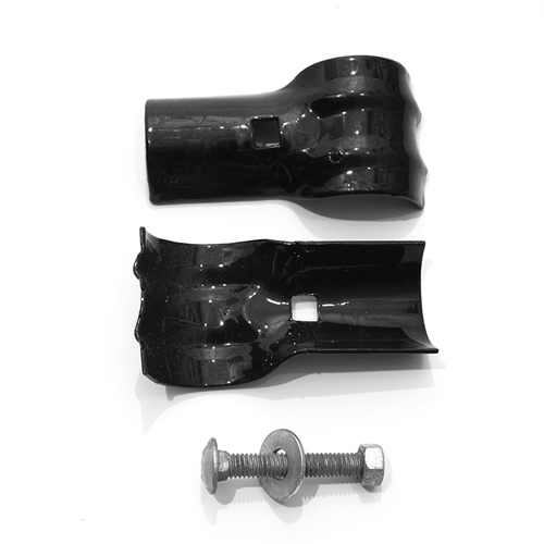 Single End Rail Clamp with hardware for 1-3/8 to 1-5/8&quot; Purrfect Fence 