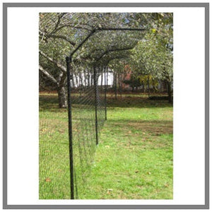 SINGLE Heavy Duty (1 5/8) Post Kit Add on to Freestanding Fencing System (NO DRIVE CAP) Cat Fence Components Purrfect Fence 