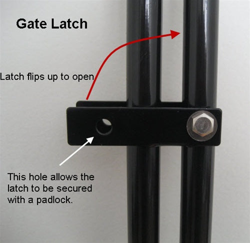 Light Duty Access Gate for Freestanding Cat Fence System Cat Fencing Products Purrfect Fence 