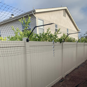 Existing Fence Conversion System Kit for Cats Cat Fencing Products Purrfect Fence 