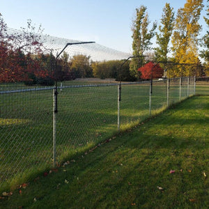 Existing Fence Conversion System for Shorter Fences Kit Cat Fencing Products Purrfect Fence 