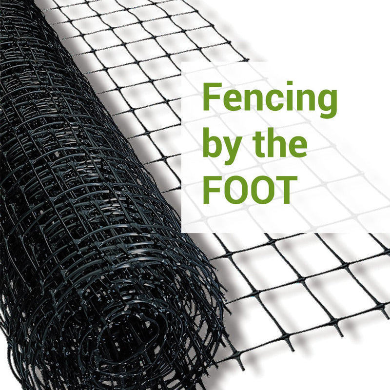 1 ft of 4ft High Poly Fence for Conv System Cat Fence Components Purrfect Fence 