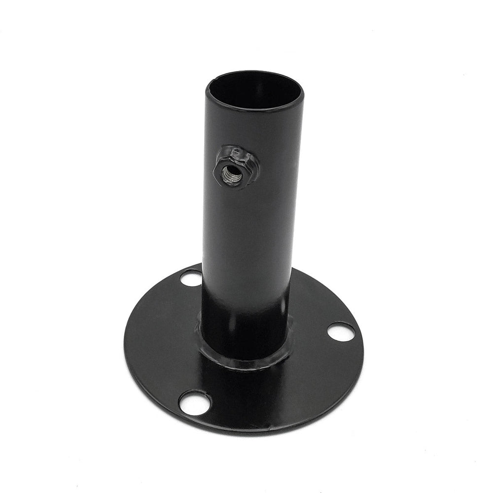 1 5/8&quot; Foot Pad / Stanchion Powder Coated Black Purrfect Fence 