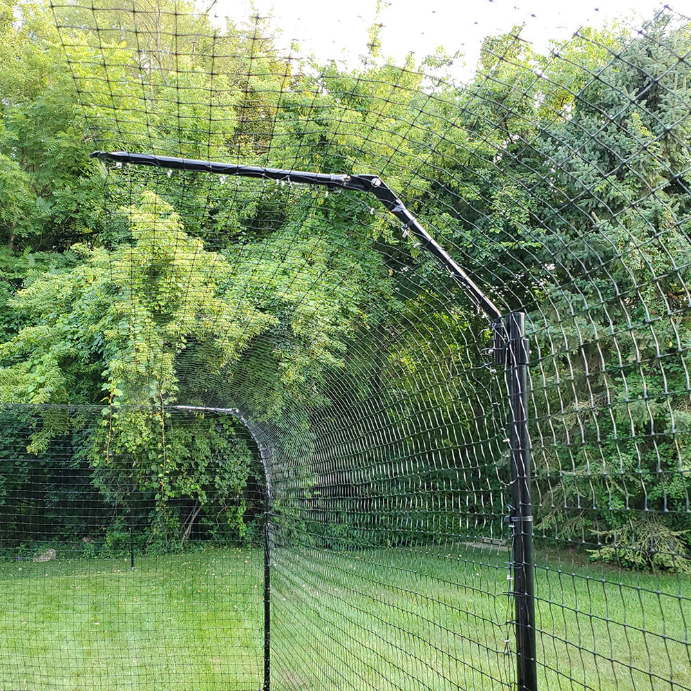 Free-Standing Cat Fence Enclosure System Cat Fence Kits Purrfect Fence 