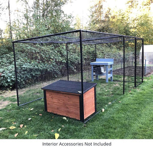 Fully Enclosed Purrfect Penthouse Cat Fencing Products Purrfect Fence 