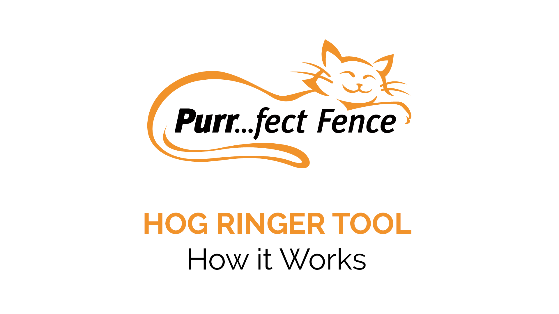 Hog Ringer (Tool Only) – Purrfect Fence