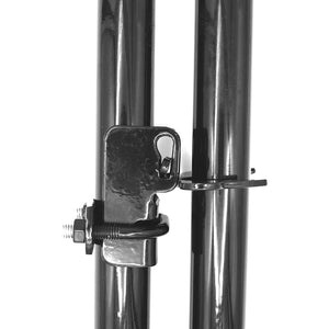 Black Powder Coated Kennel Latch for 1 3/8