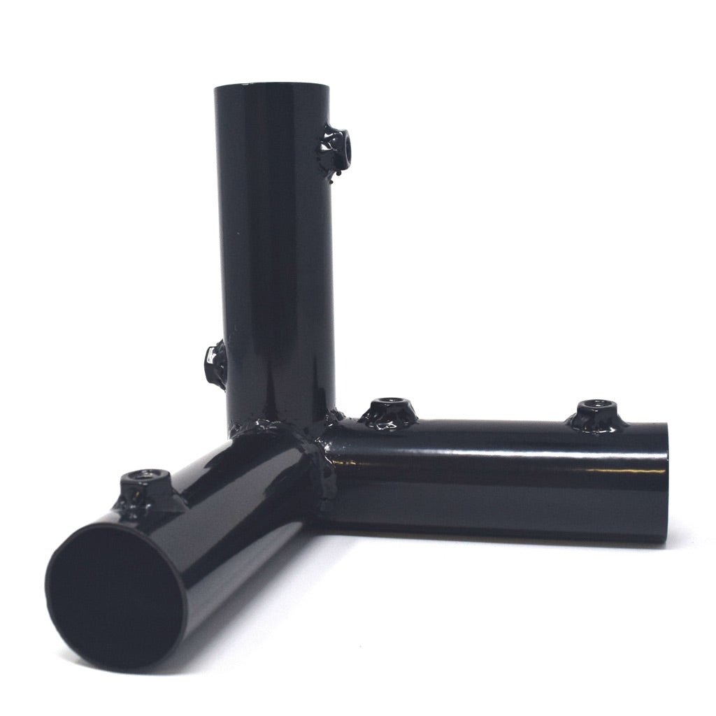 3-Way Connector for 1 3/8" Post Cat Fence Components Purrfect Fence 